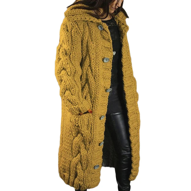 Wilma - Soft and Chunky Knit Cardigan