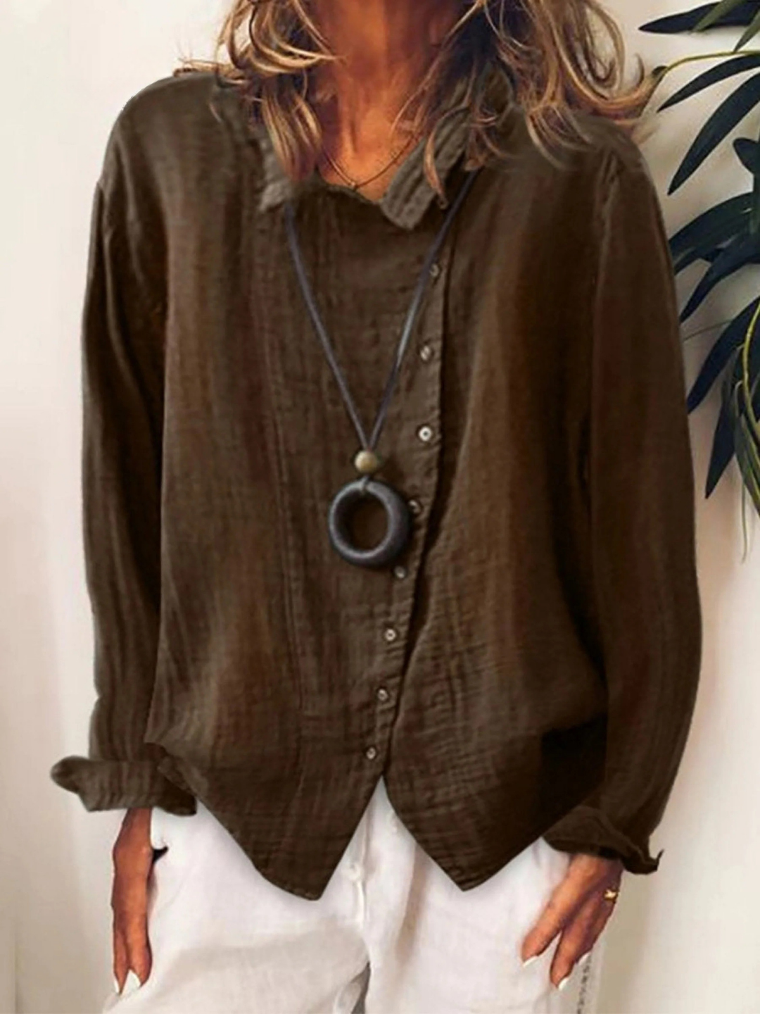 Women's Casual Long Shirt