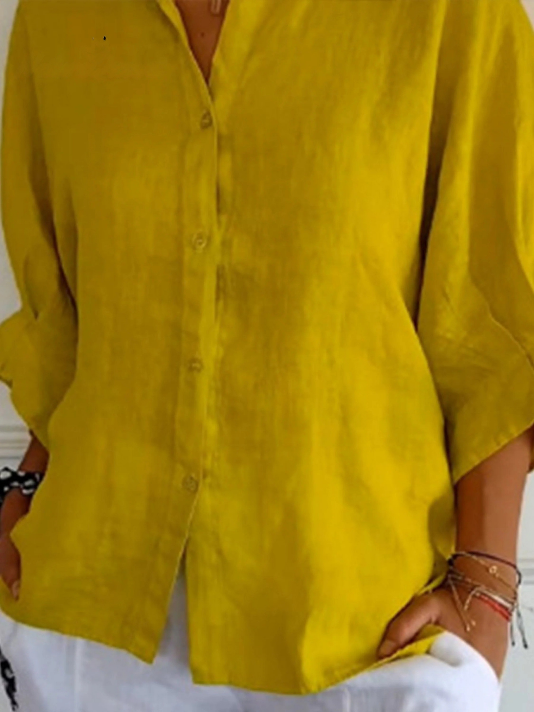 Women's Casual Tie-back Shirt