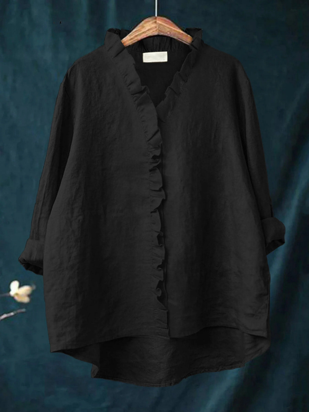 Women's Casual Ruffle Shirt