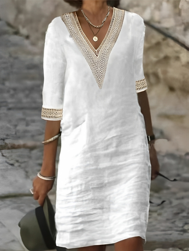 Women's Relaxed Fit Cotton Dress for Everyday Comfort