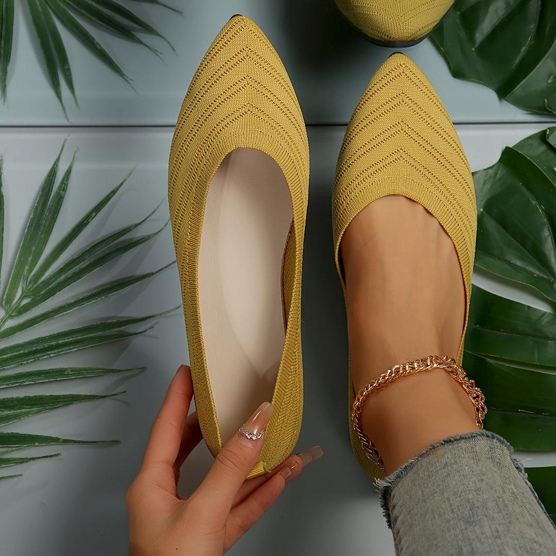 Comfortable Women's Slip-On Ballet Shoes