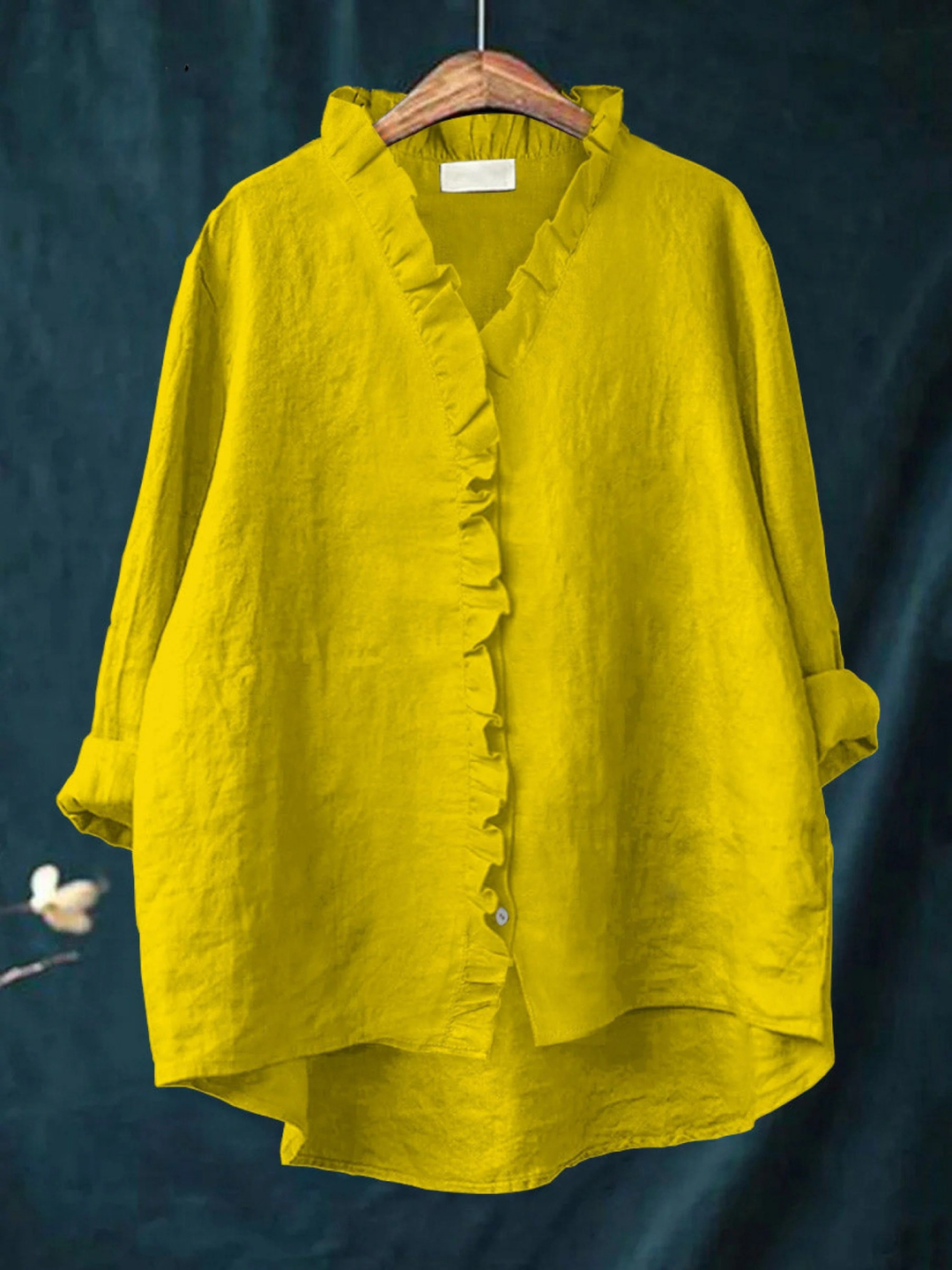 Women's Casual Ruffle Shirt
