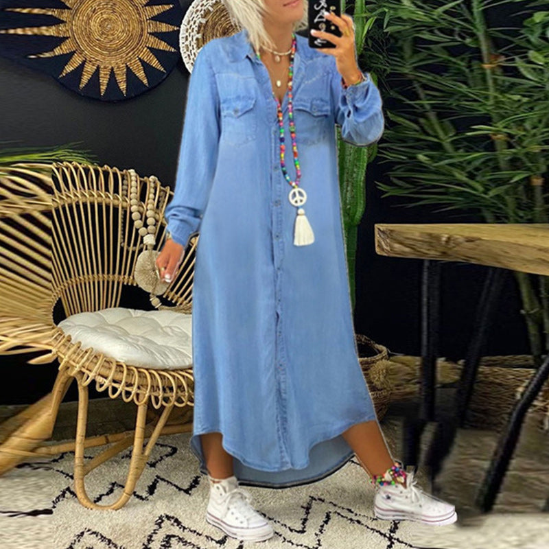 Comfortable Denim Dress