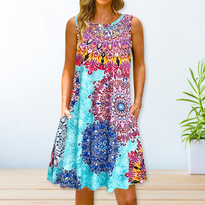 Elegant Floral Maxi Dress