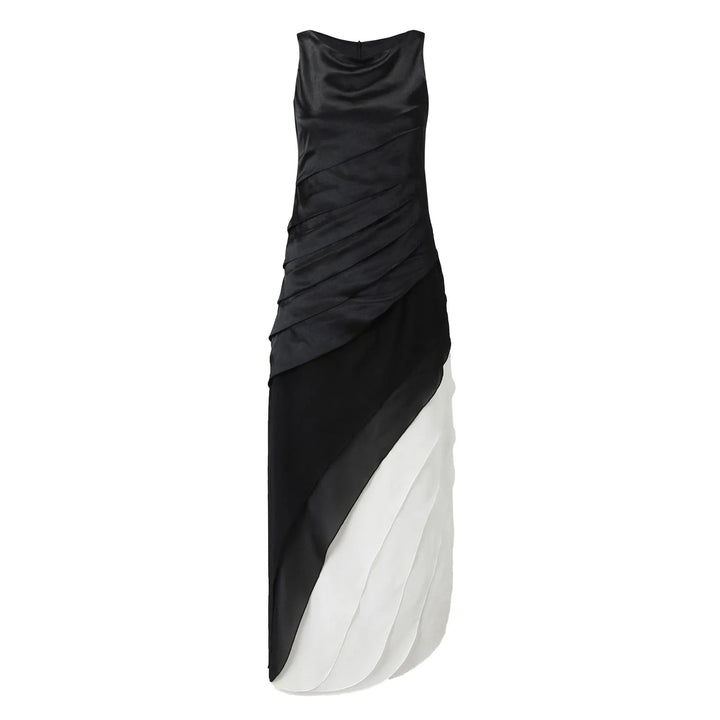 Stylish Ombre Layered Dress
