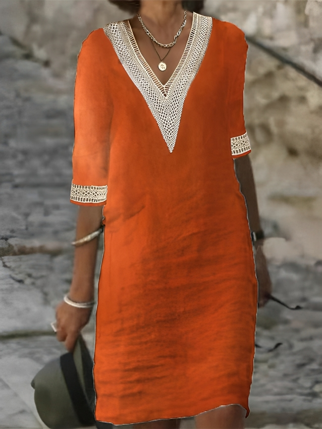 Women's Relaxed Fit Cotton Dress for Everyday Comfort