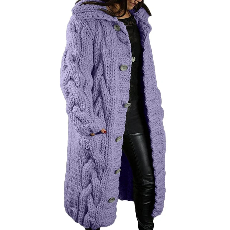 Wilma - Soft and Chunky Knit Cardigan