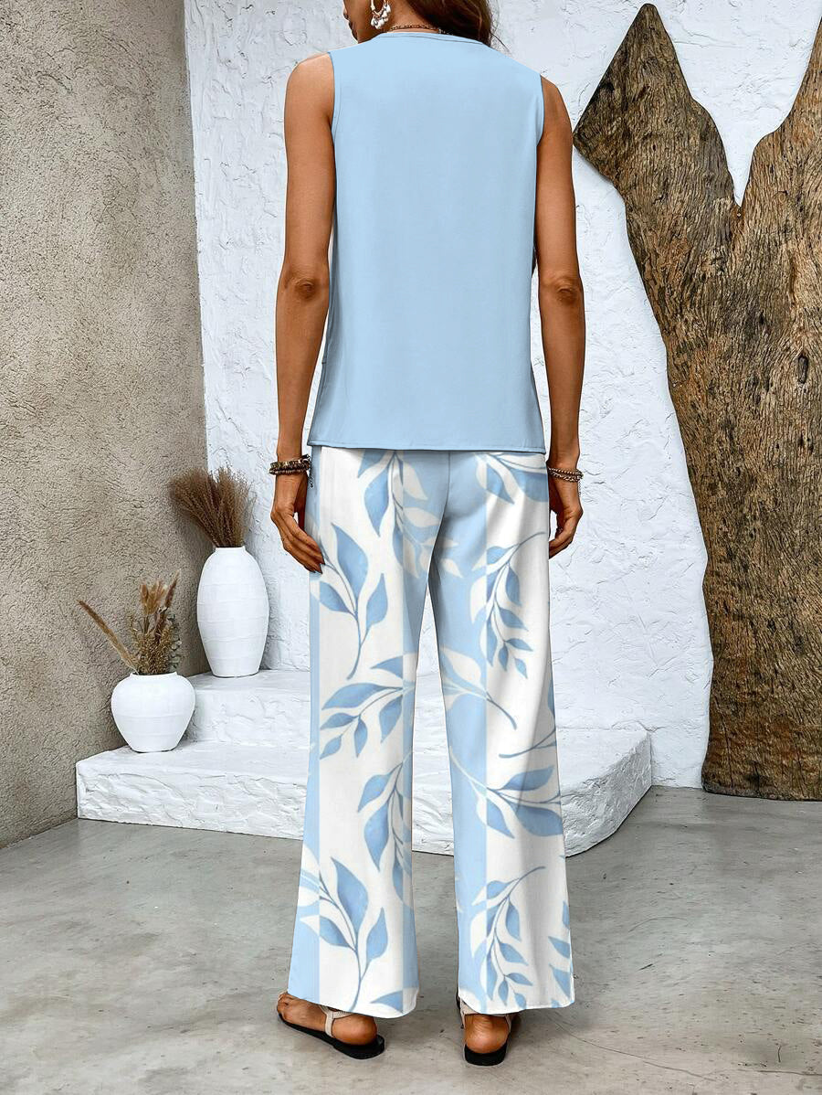 Stylish Two-Piece Summer Set