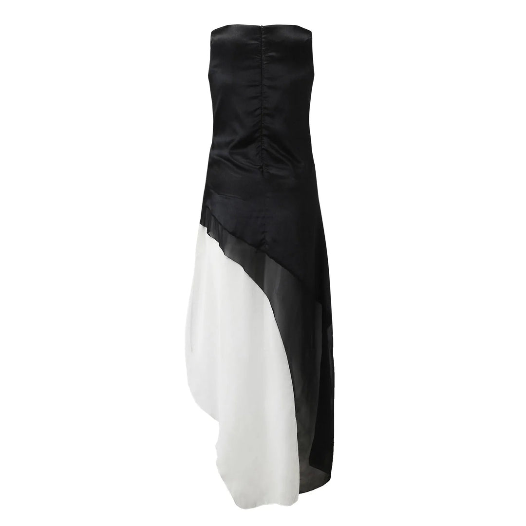 Stylish Ombre Layered Dress