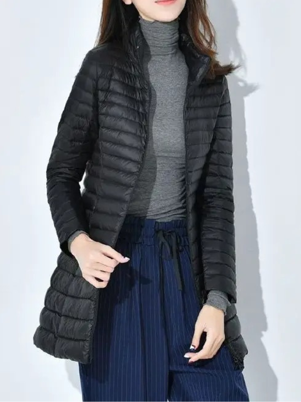 Custom-Fit Lightweight Down Jacket for Women