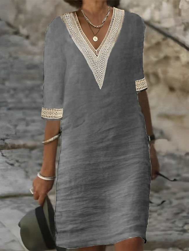 Women's Relaxed Fit Cotton Dress for Everyday Comfort