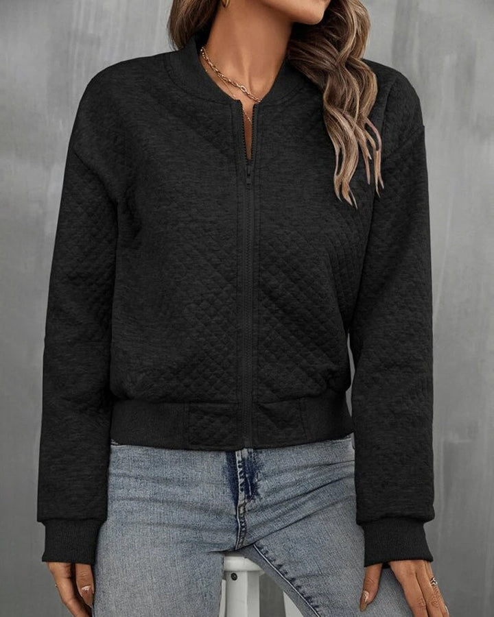 Madilyn Retro Bomber Jacket