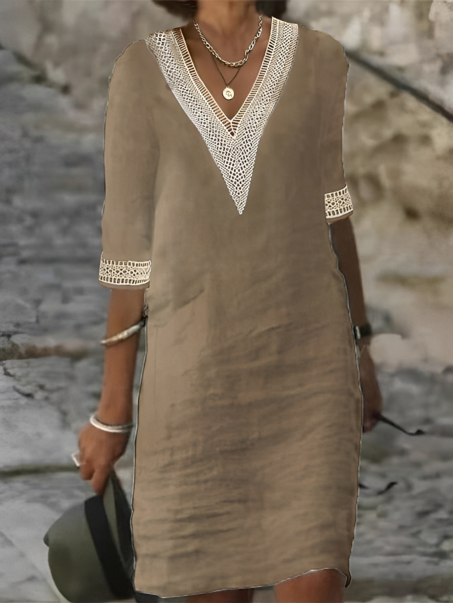 Women's Relaxed Fit Cotton Dress for Everyday Comfort