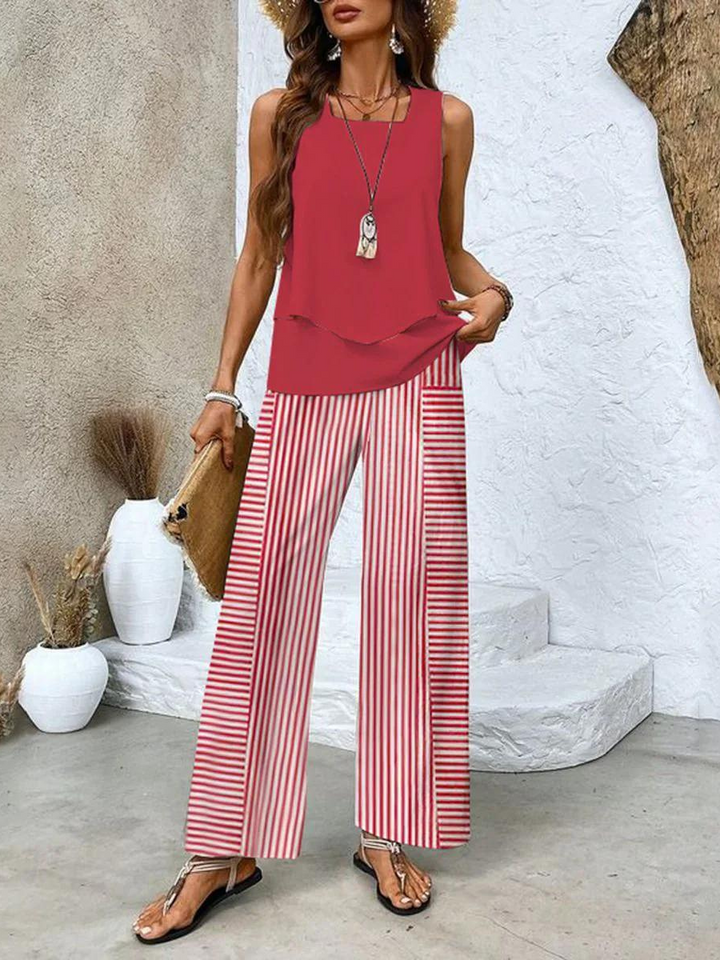 Stylish Two-Piece Summer Set