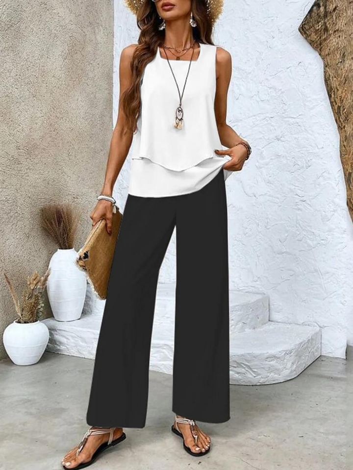Stylish Two-Piece Summer Set