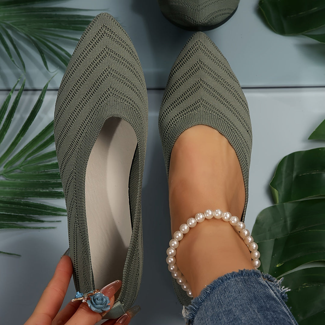 Comfortable Women's Slip-On Ballet Shoes