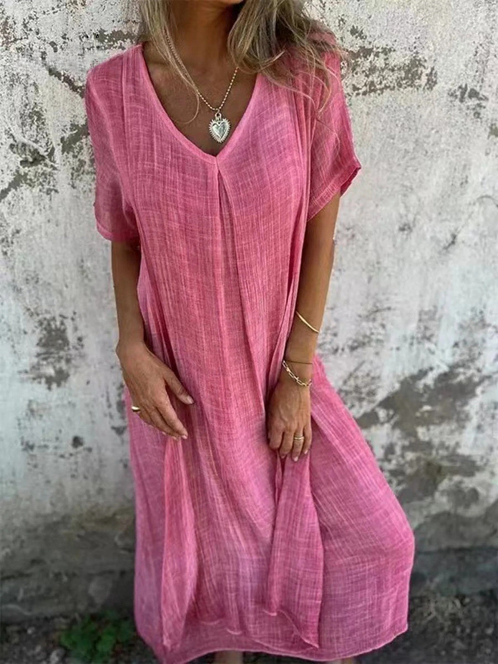 Stylish V-neck Dress