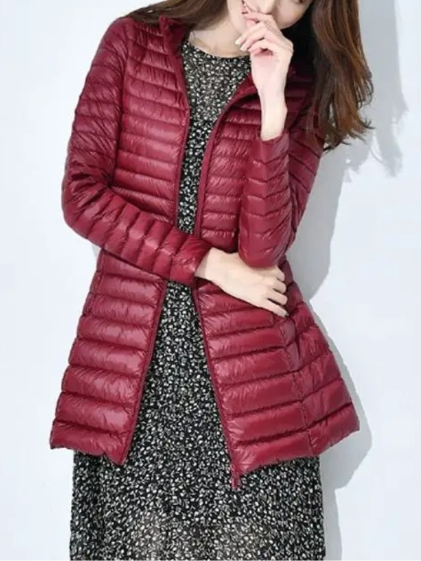 Custom-Fit Lightweight Down Jacket for Women
