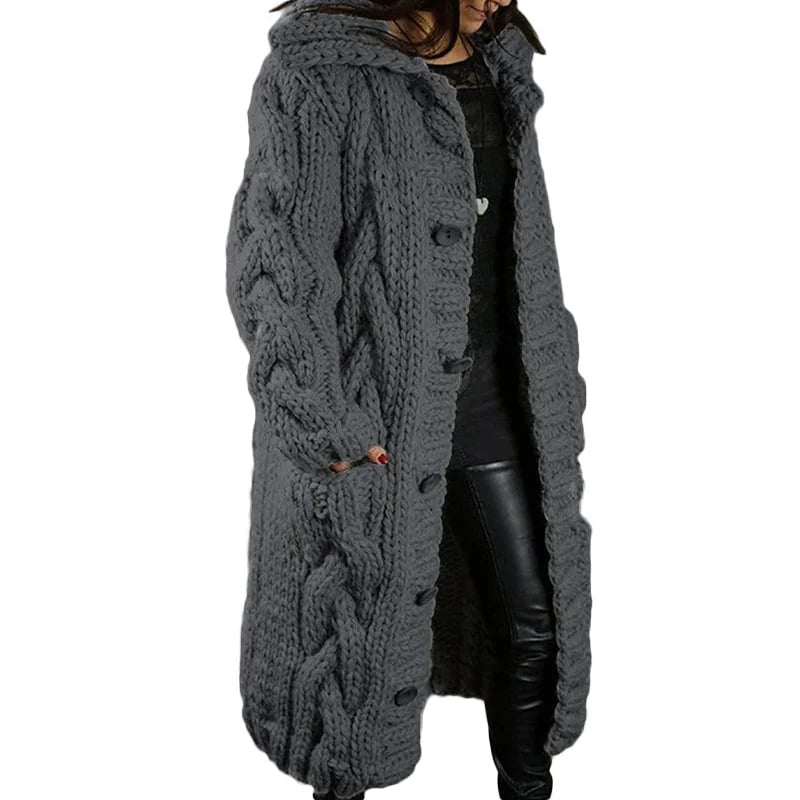 Wilma - Soft and Chunky Knit Cardigan