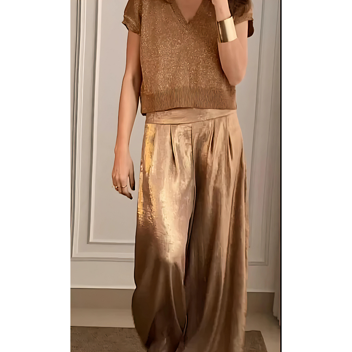 Stylish High-Waisted Pants