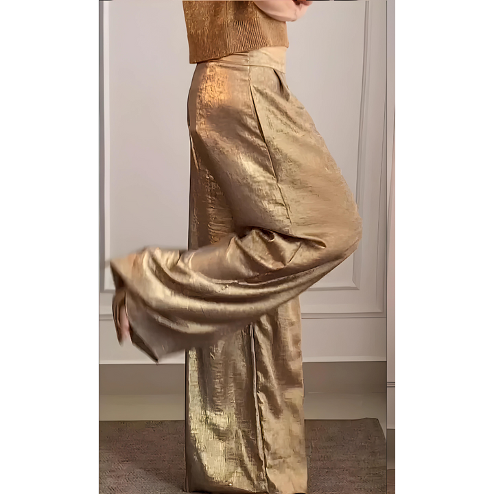 Stylish High-Waisted Pants