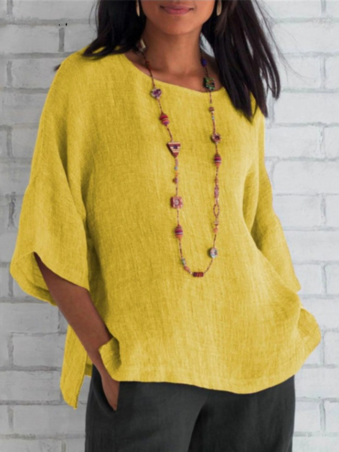 Crewneck Shirt Top