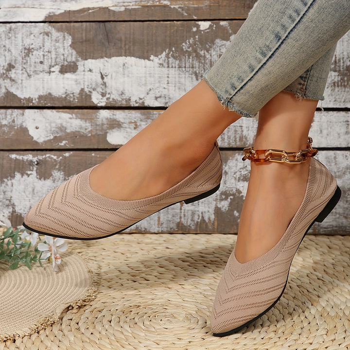 Comfortable Women's Slip-On Ballet Shoes