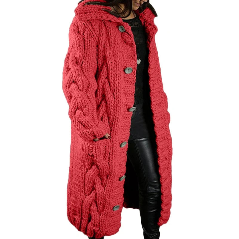 Wilma - Soft and Chunky Knit Cardigan