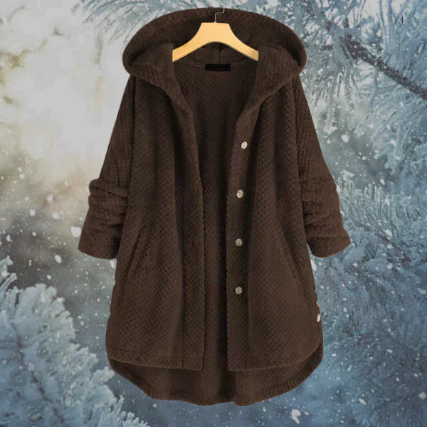 Stylish Hooded Fleece Jacket
