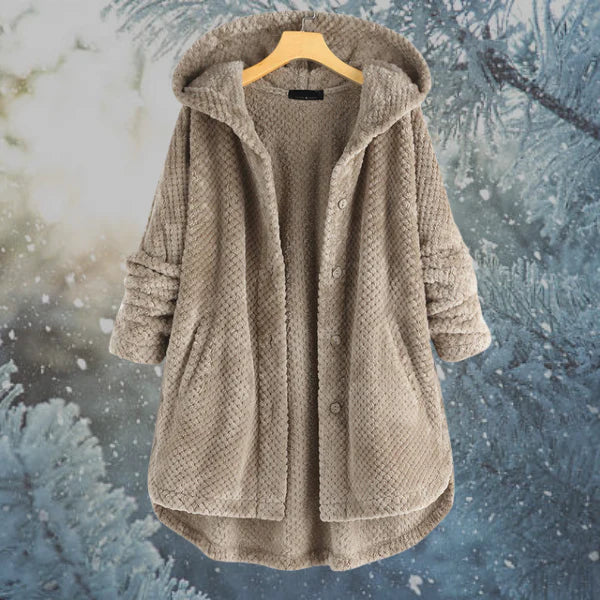 Stylish Hooded Fleece Jacket