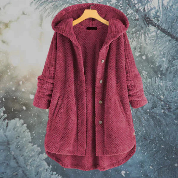 Stylish Hooded Fleece Jacket