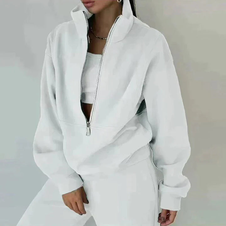 Ira - Comfortable 2-Piece Tracksuit Ensemble