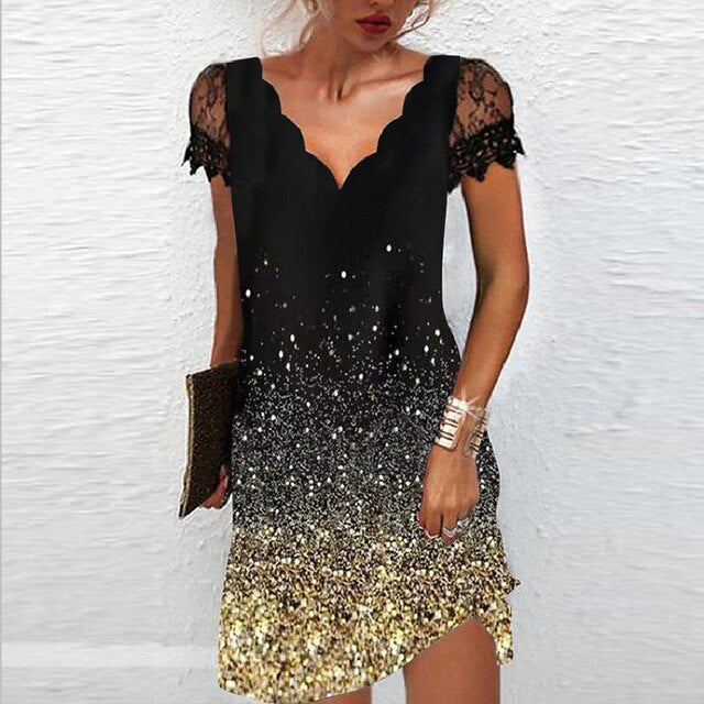 Elegant Dress Featuring Exquisite Details