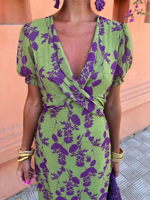 Erin - Elegant Midi Dress