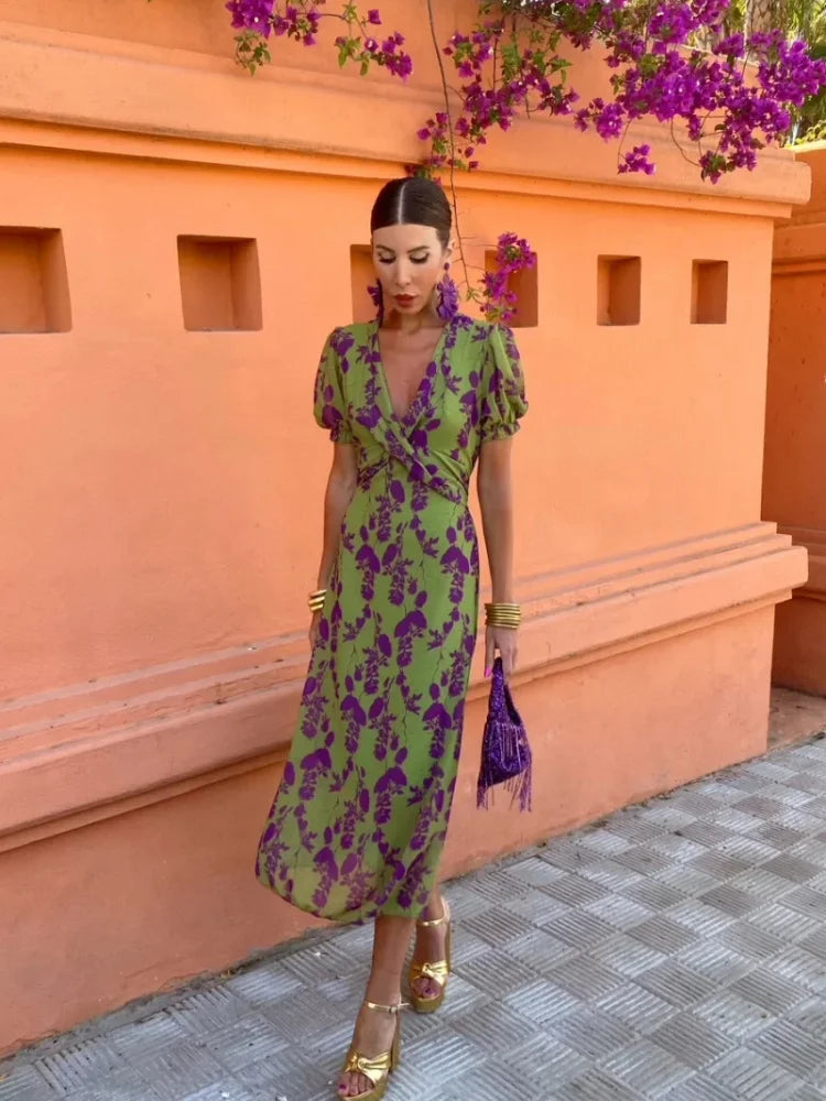 Erin - Elegant Midi Dress