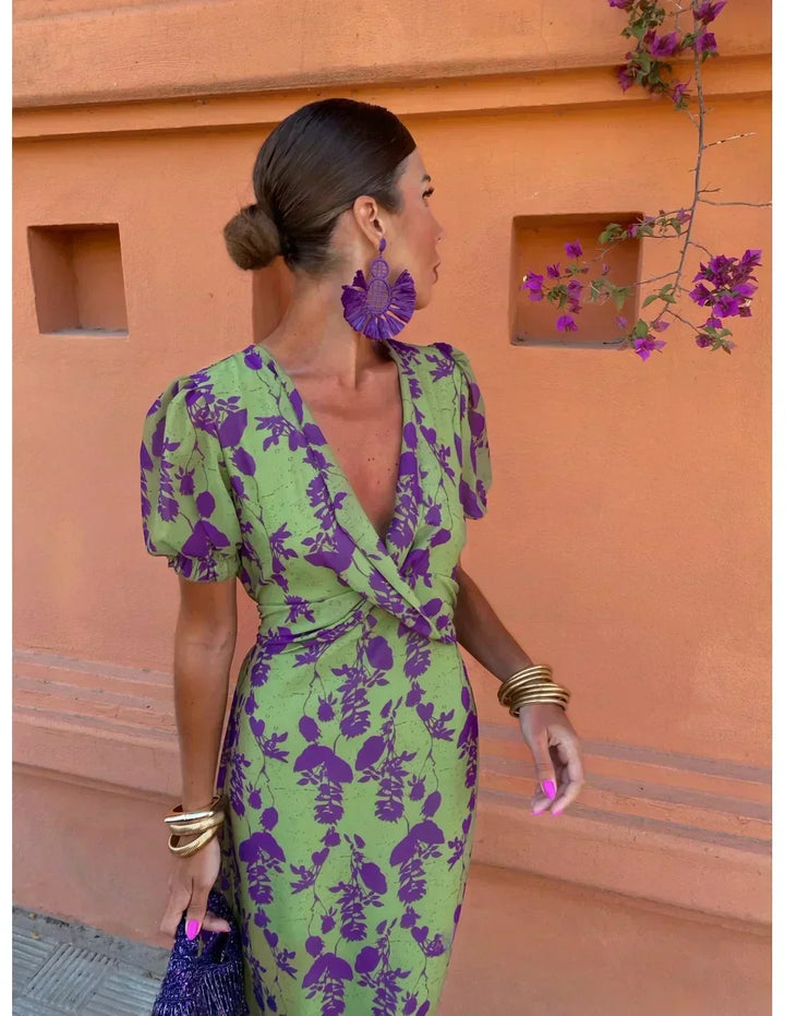 Erin - Elegant Midi Dress