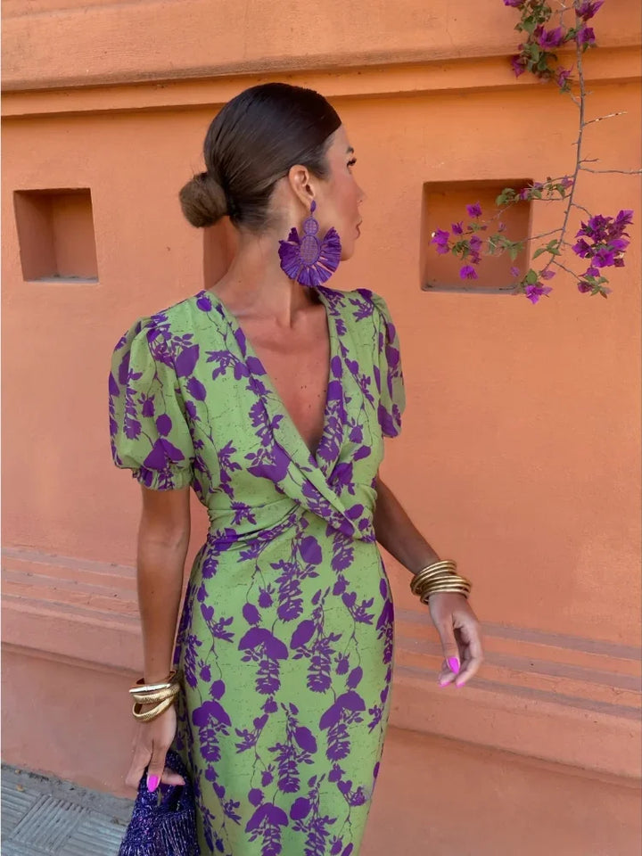 Erin - Elegant Midi Dress