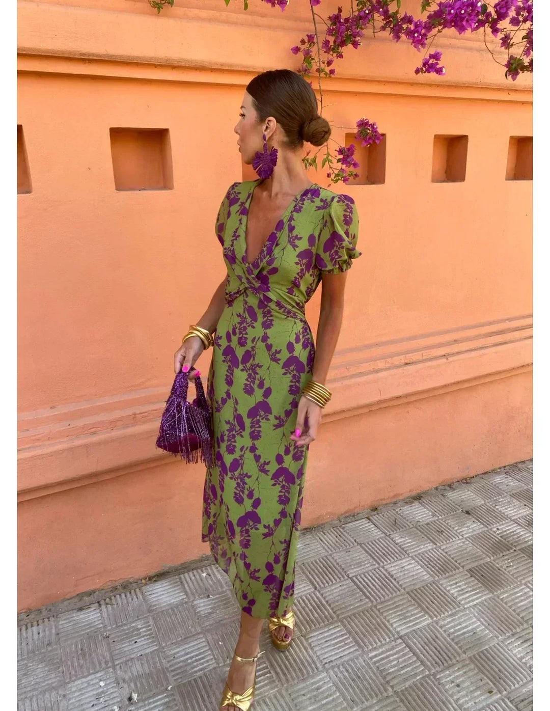 Erin - Elegant Midi Dress