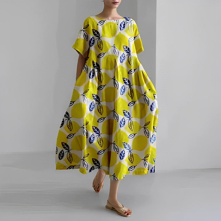 Bohemian Style Floral Dress