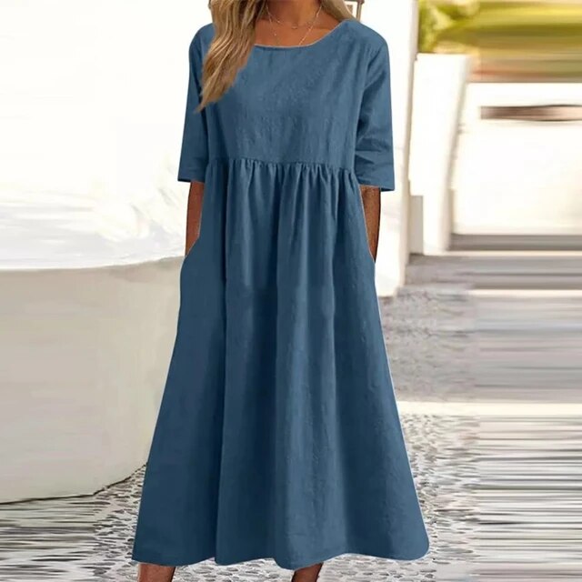 Odira - Stylish Cotton Dress