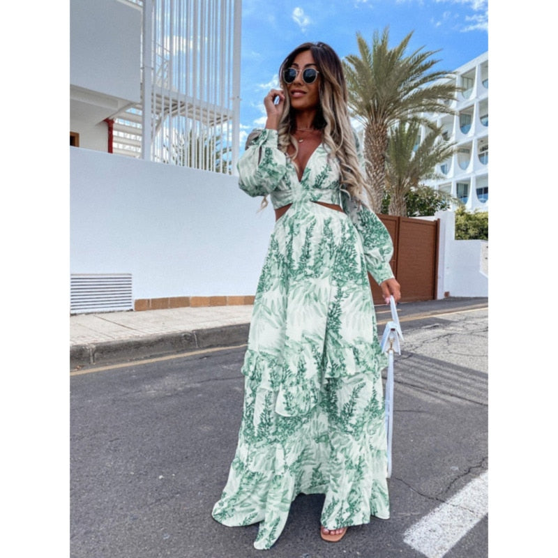 Cut-Out Detail Dress
