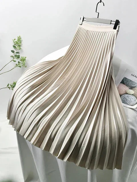 Stylish Women's Pleated Skirt
