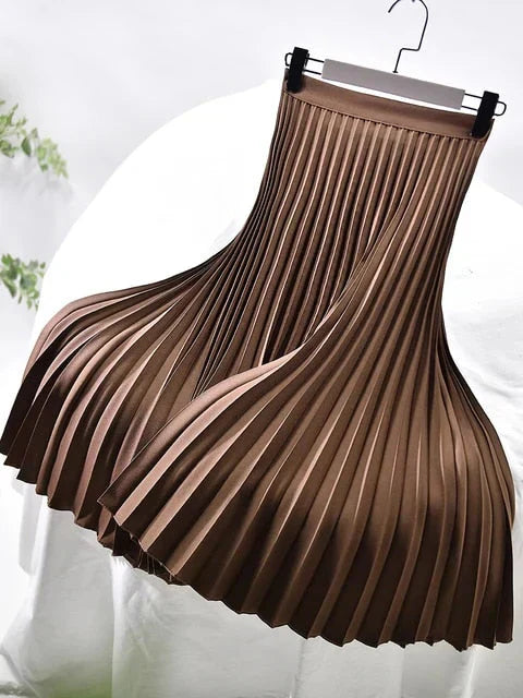 Stylish Women's Pleated Skirt