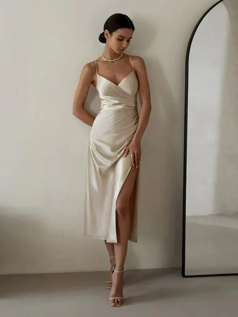 Tracy - Chic Off-Shoulder Dress for Women