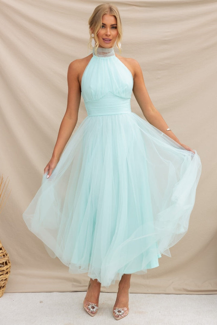 Chic Off-the-Shoulder Evening Dress