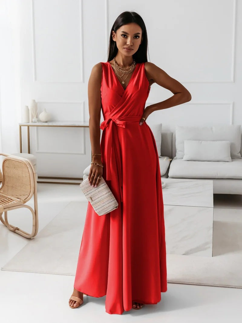 Women's V-Neck Dress