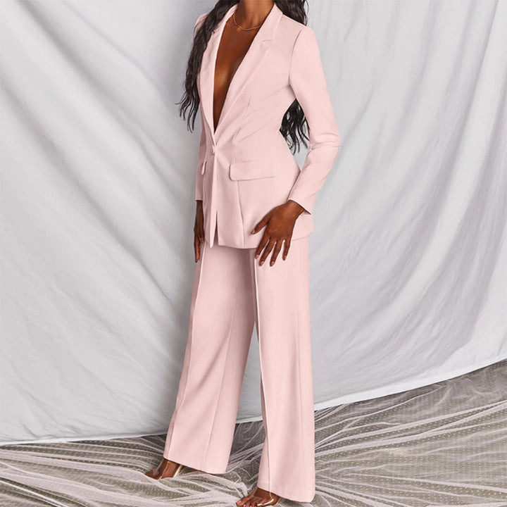 Hayley - Chic Women's Blazer and Trousers Set