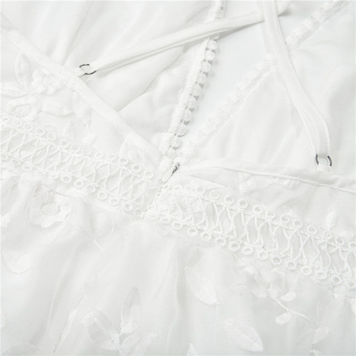 Elegant White Summer Dress