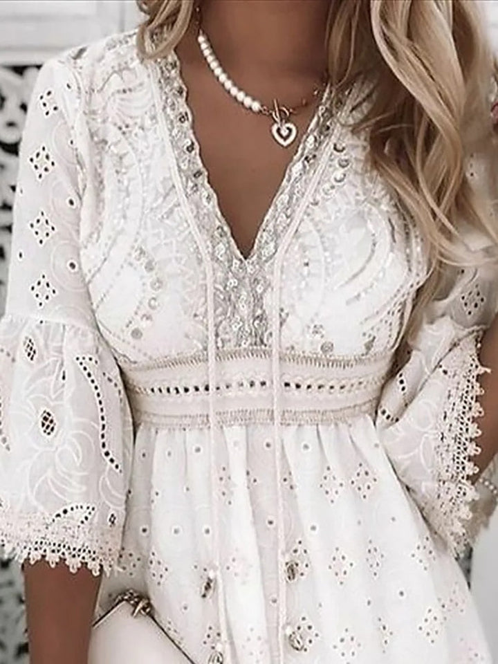 Boho Chic Dress with Ibiza Vibes
